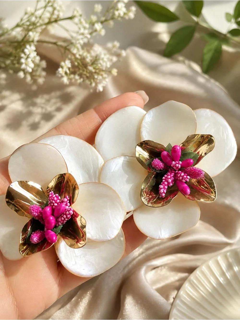 Anthropologie bold floral